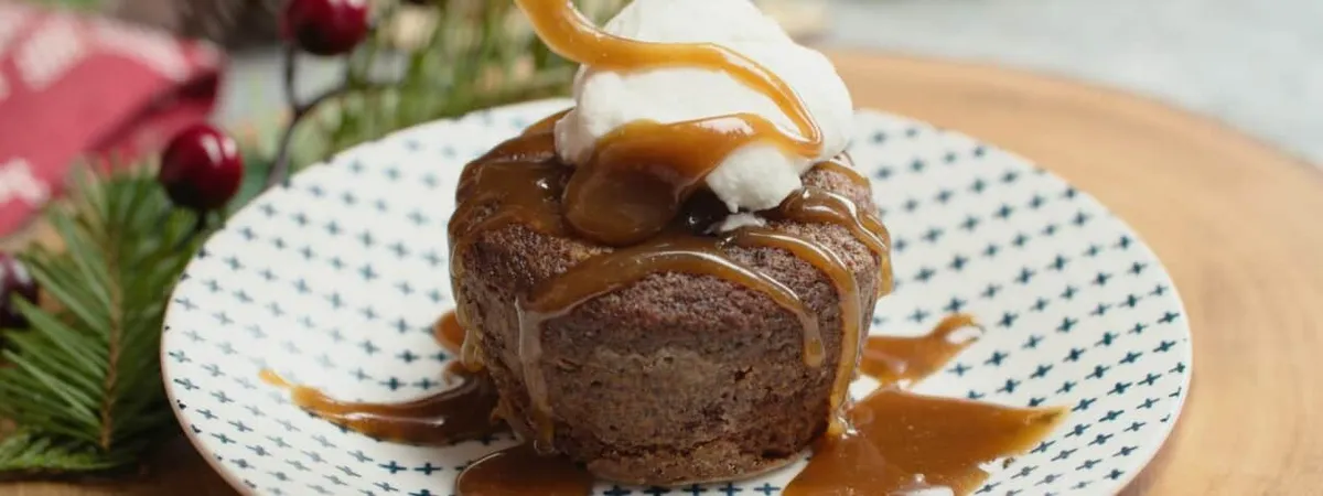 Sticky Toffee Pudding at Gordon Ramsay Steak