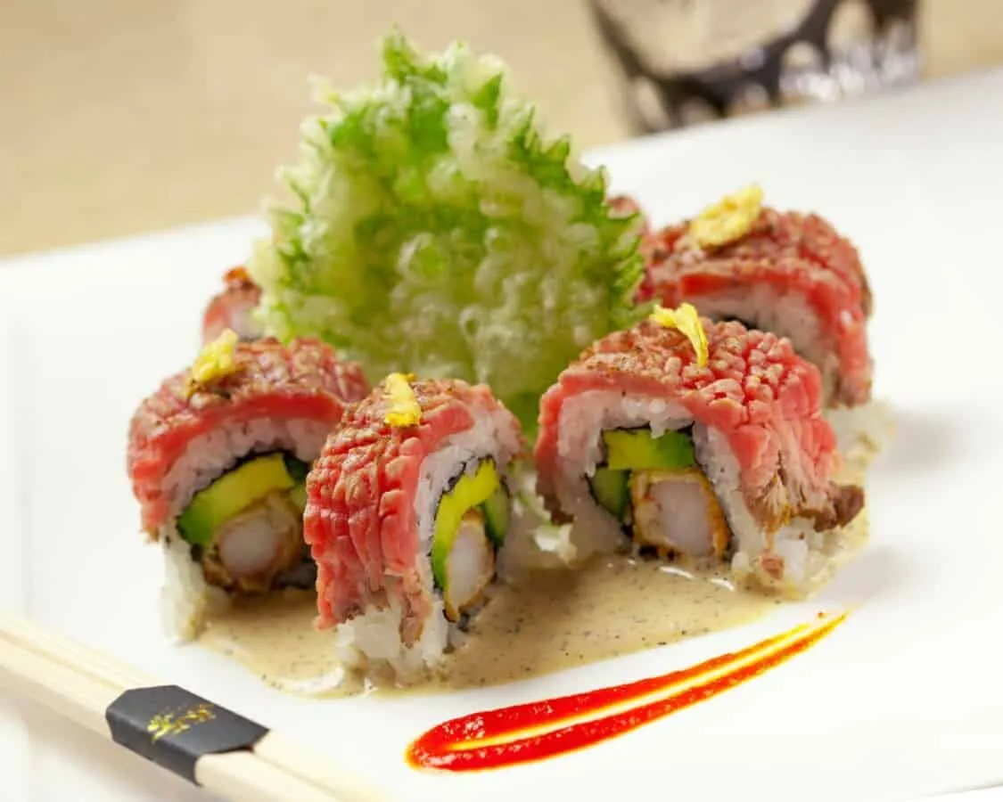 Sushi at Wazuzu