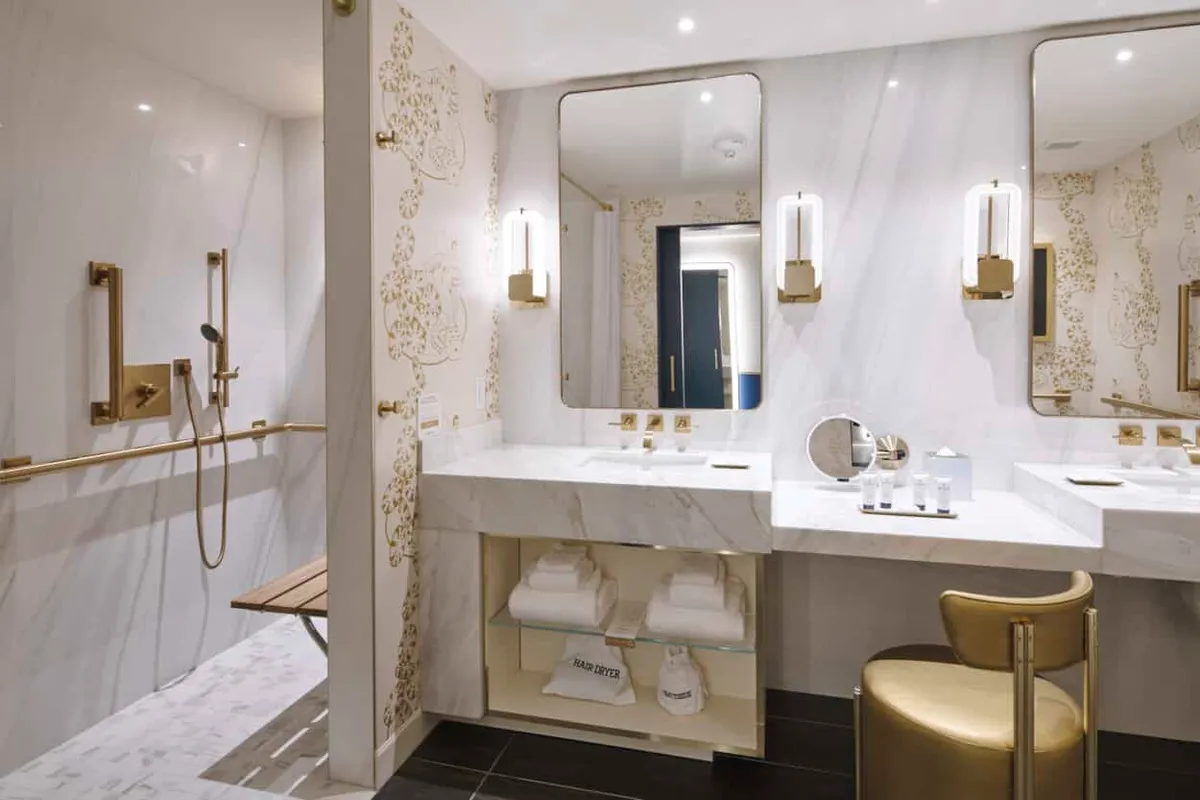 ADA Compliant Suite Bathroom