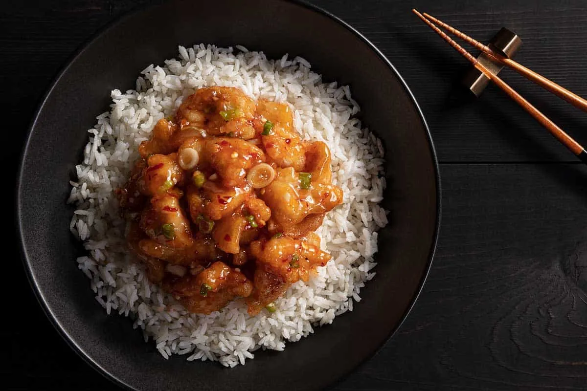 Chang's Spicy Chicken Bowl in Lunch Menu