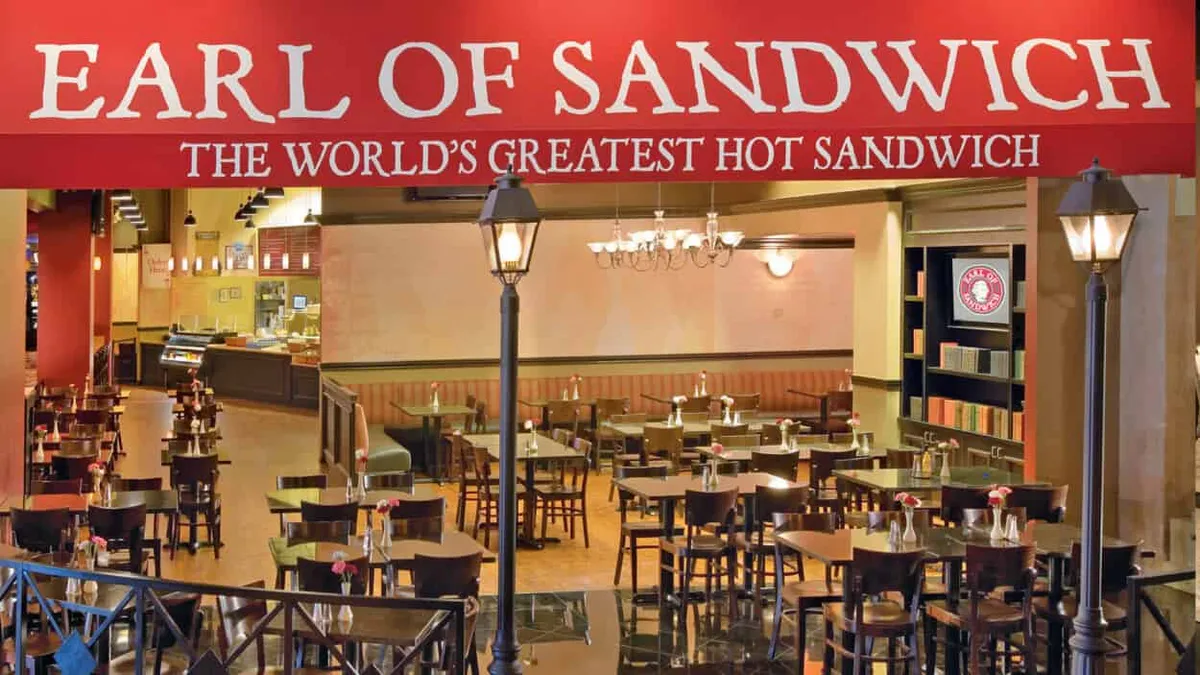 Earl of Sandwich Planet Hollywood
