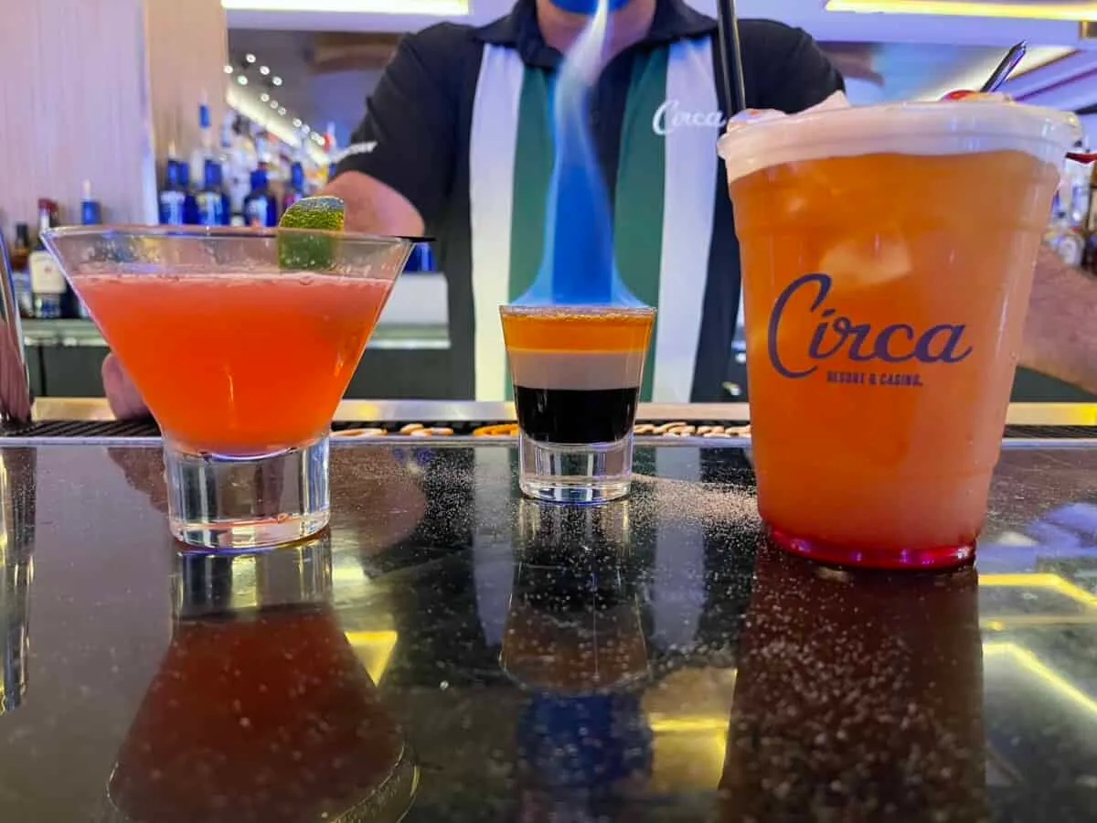 Overhang Bar Drinks
