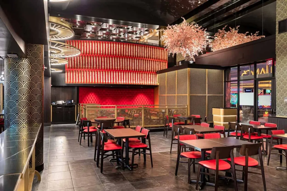 PF Changs Dining Area