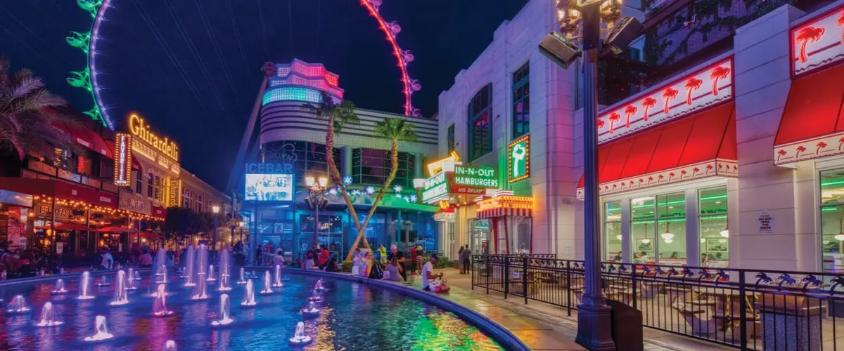 Shopping at LINQ