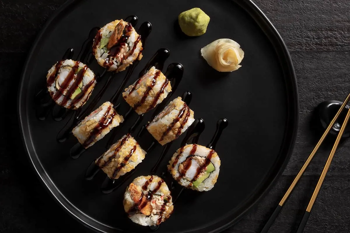 Shrimp Tempura Roll in Sushi