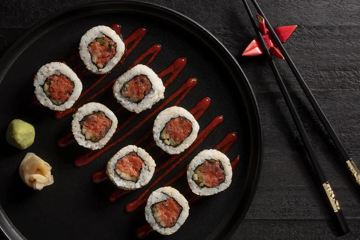 Spicy Tuna Roll in Sushi
