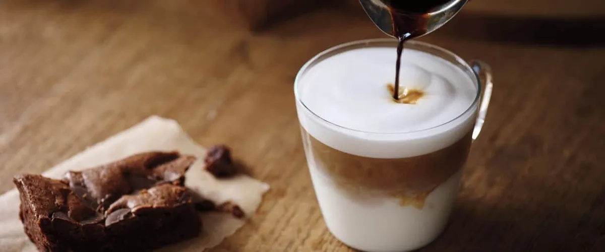 Coffee and a brownie