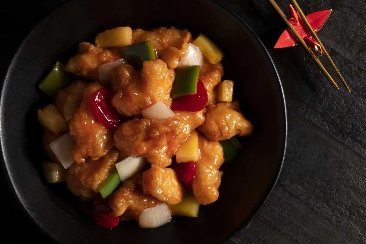Sweet & Sour Chicken in Entrees