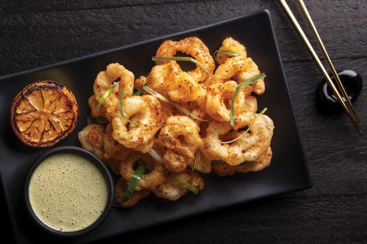 Tempura Calamari in Appetizers