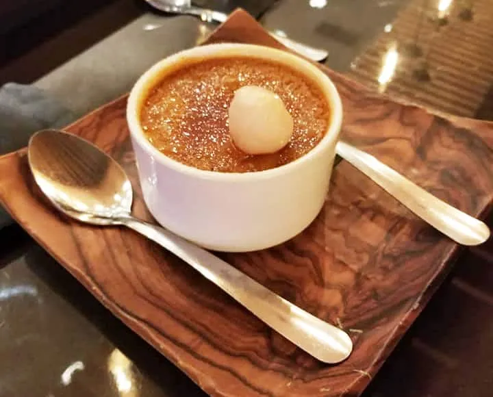 Thai Tea Creme Brulee