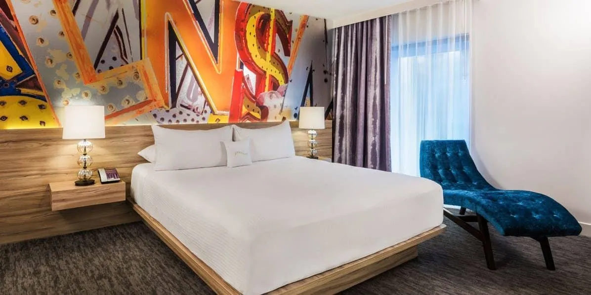 The LINQ Penthouse Bedroom