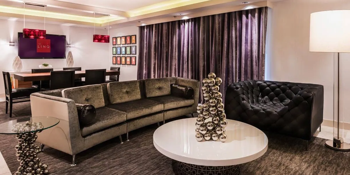 The LINQ Penthouse Living Room