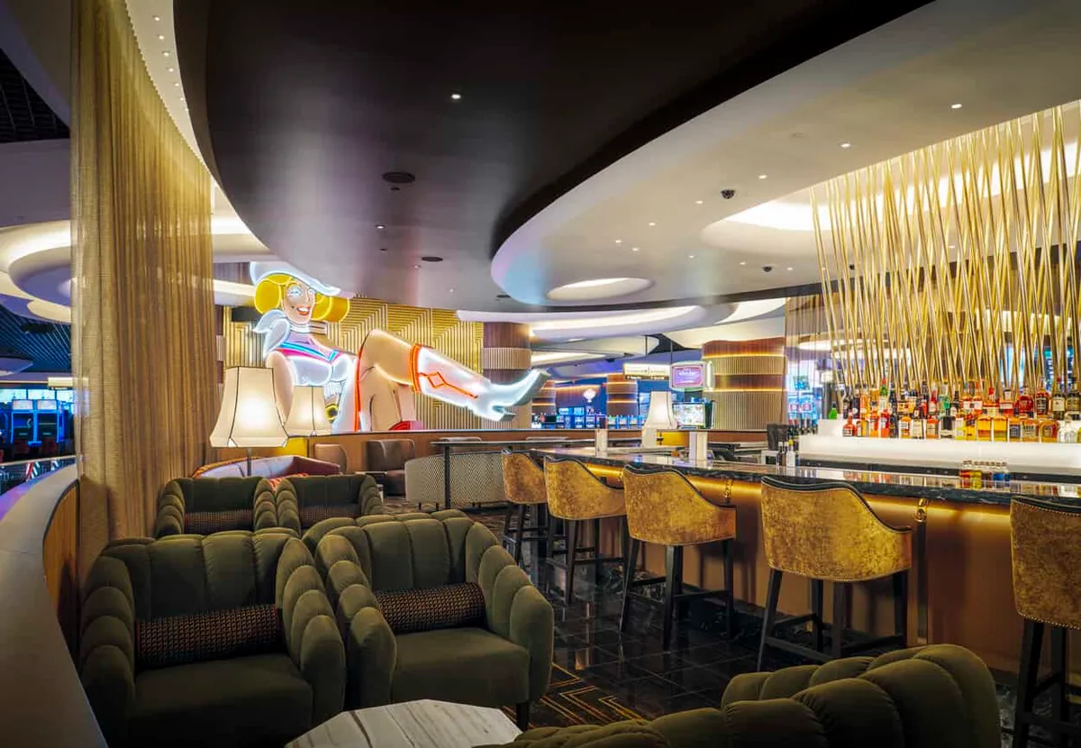 Vegas Vickie’s Bar Area