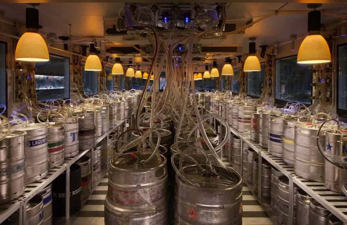 Yard House at the LINQ Wine Storage