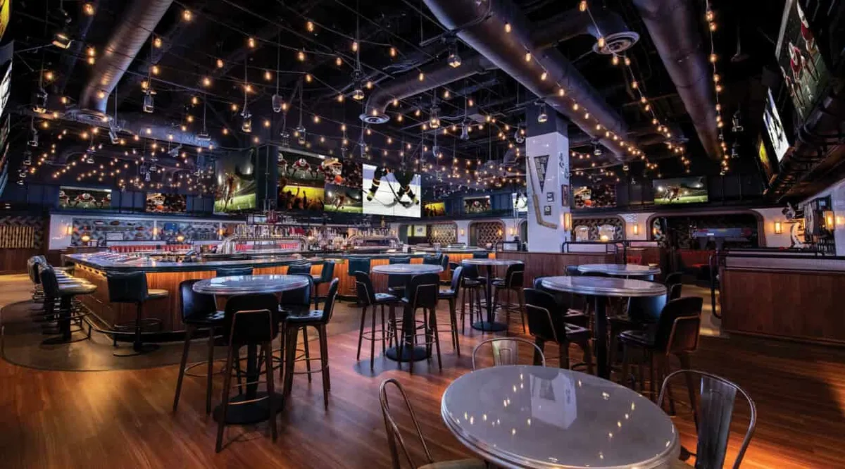 BetMGM Sportsbook & Bar Seating Area
