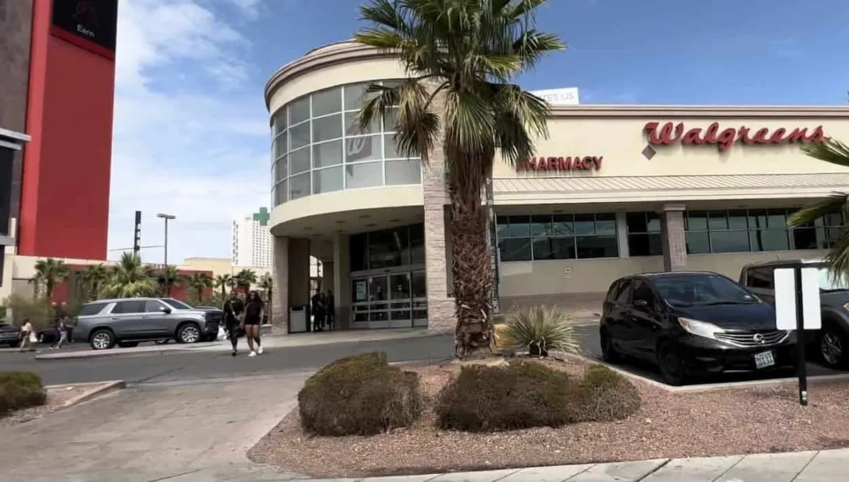 Corner of Sahara & S. Las Vegas Blvd Walgreens