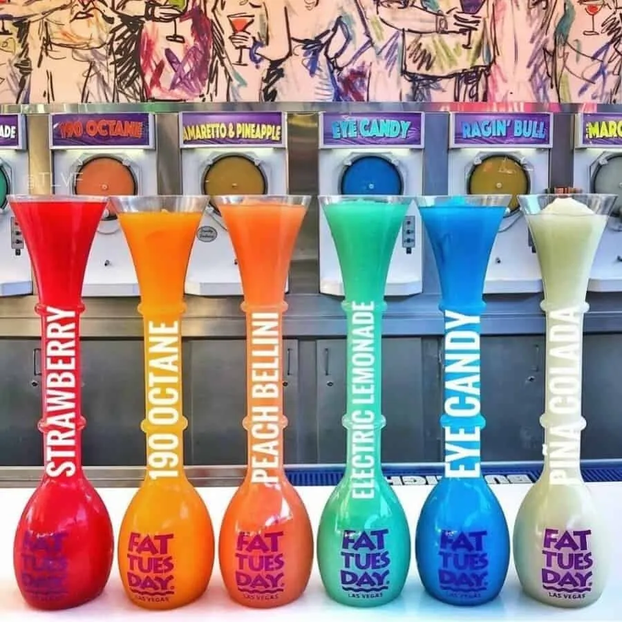 Fat Tuesday Drinks