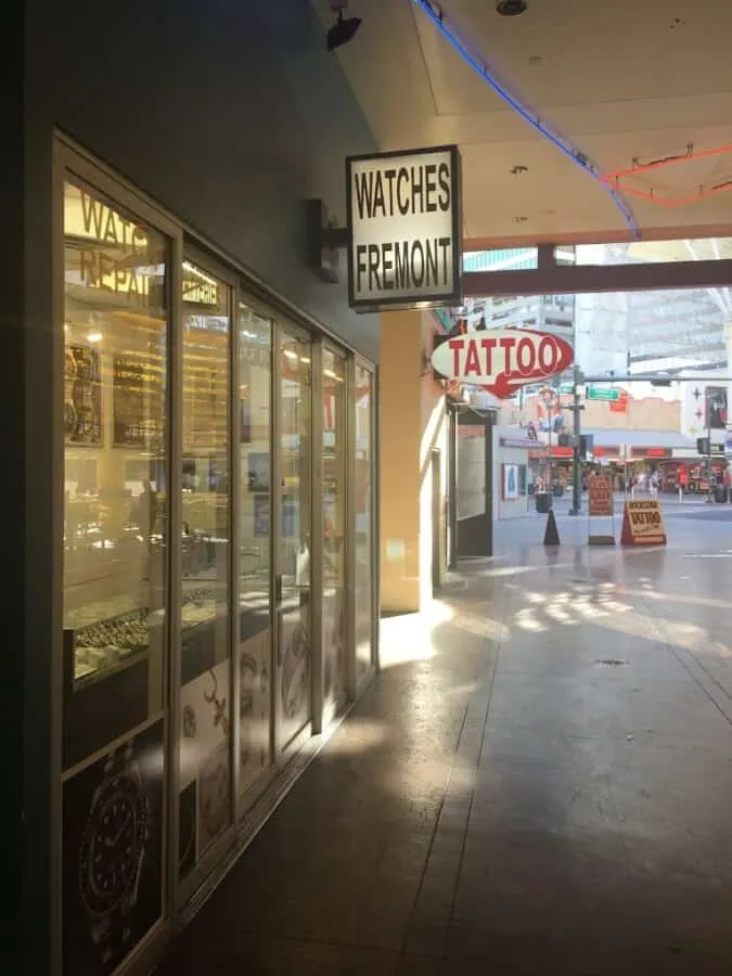 Fremont Watch Store Las Vegas