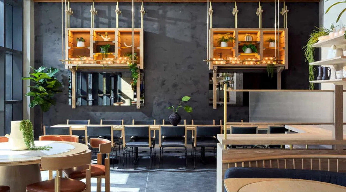 La La Noodle Interior