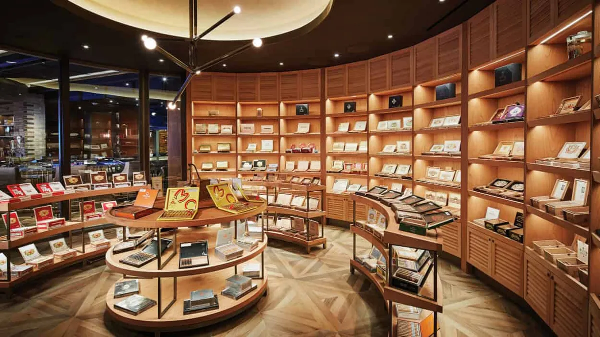 Montecristo Cigar Bar Retail Store