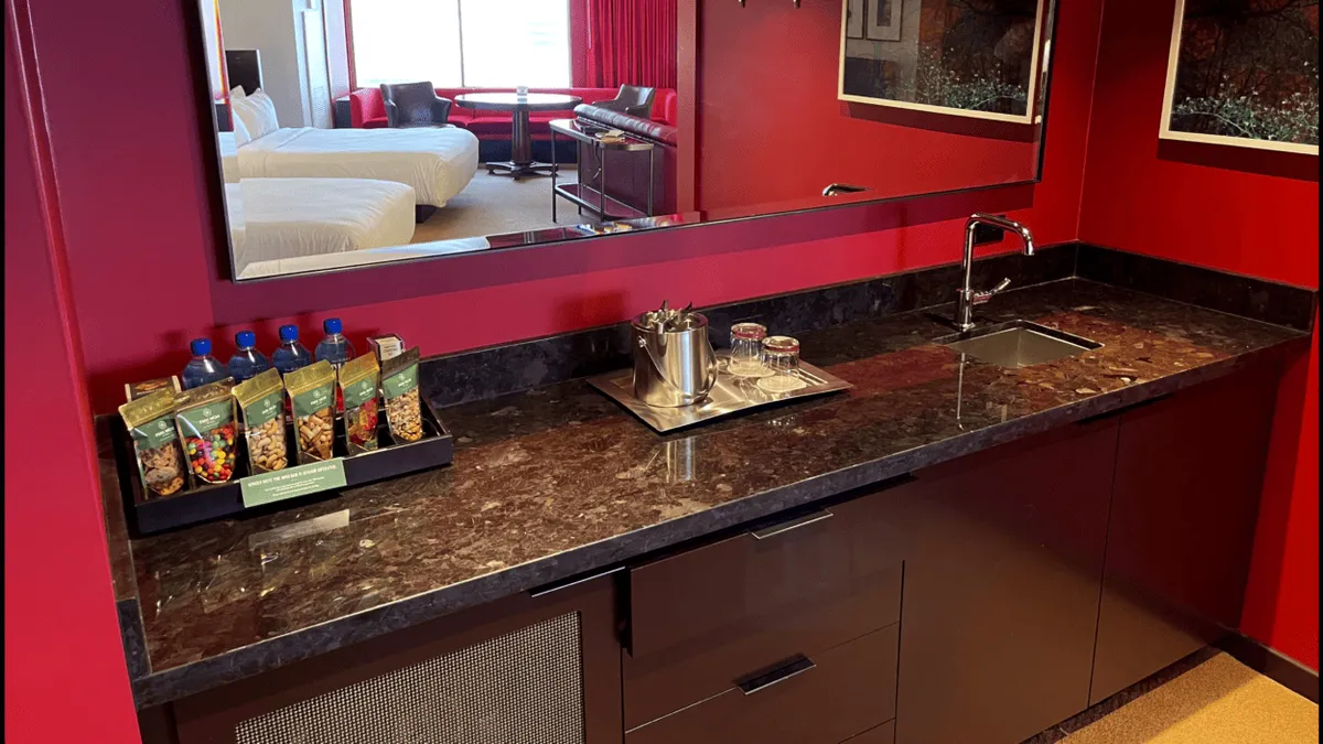 Park MGM Nightingale Suite Kitchen