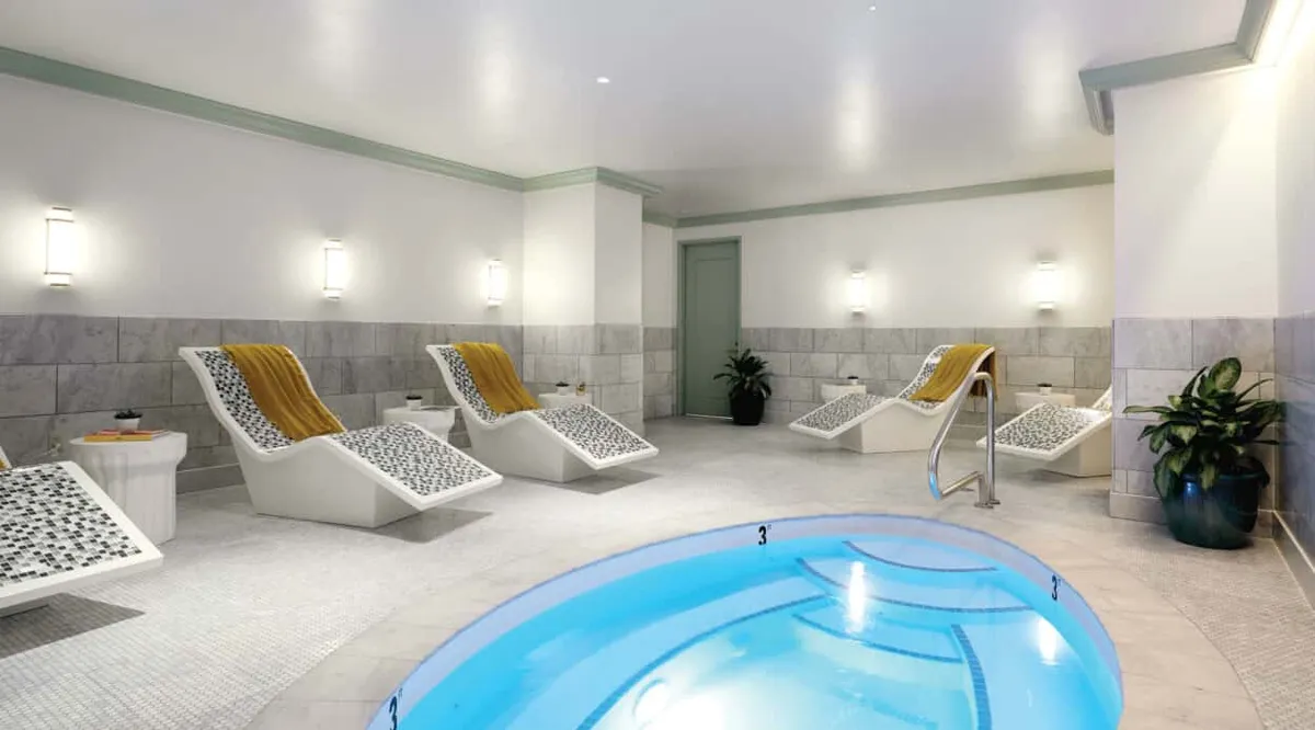 Spa Hot Tub Area