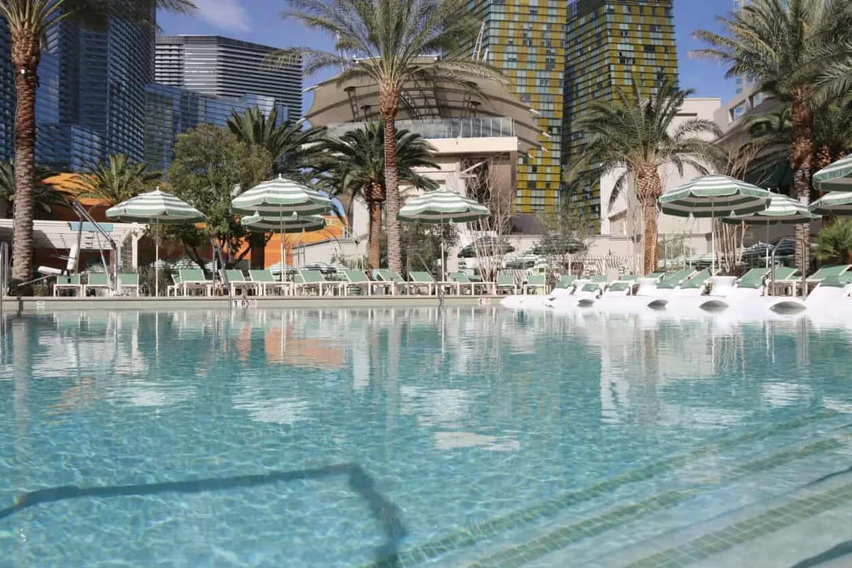 Pool at Park MGM