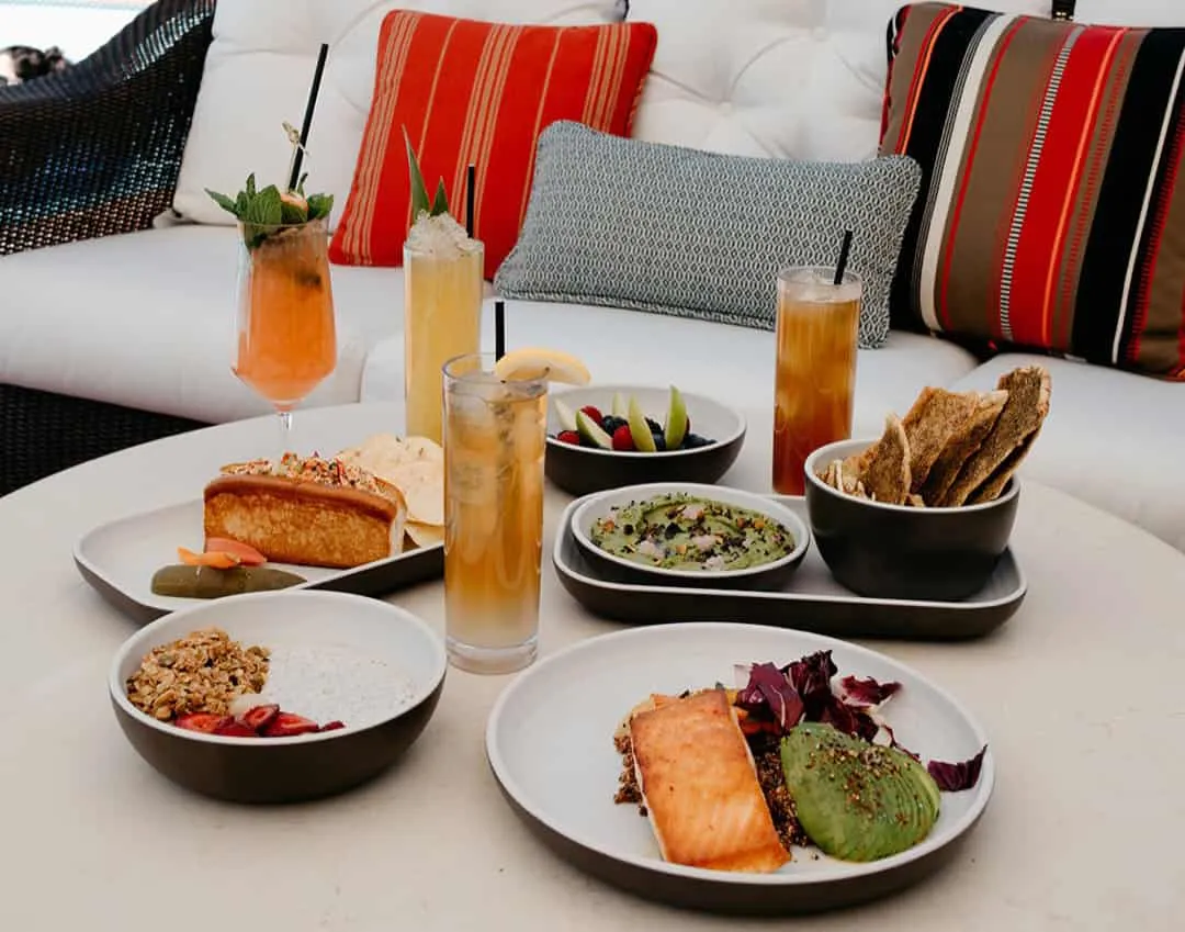 Poolside Dining