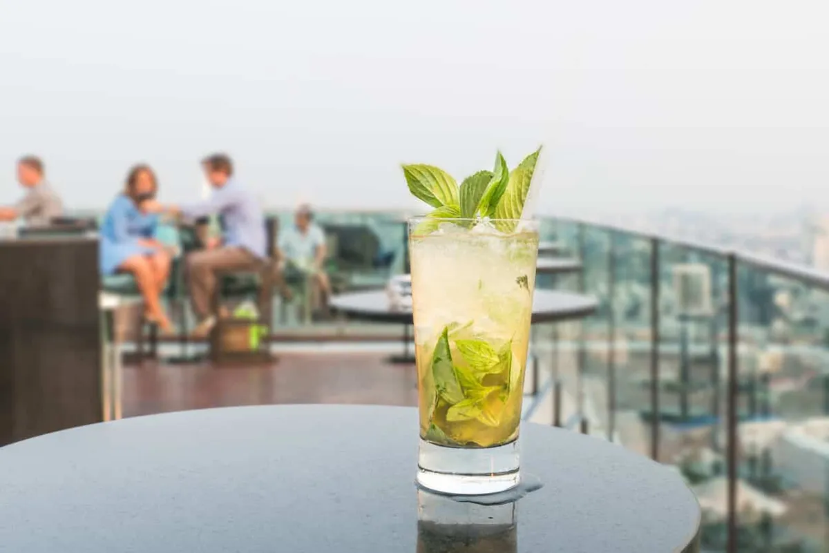 Rooftop Bar in Las Vegas