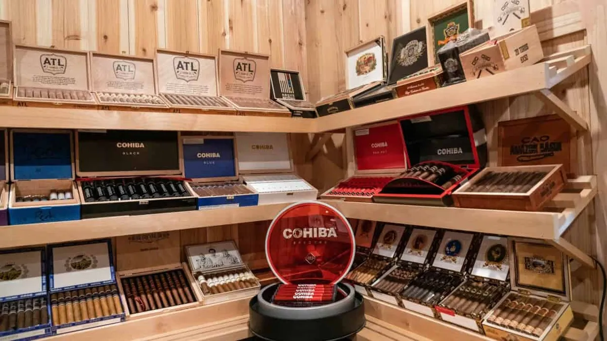 Tap N’ Ash Social Club Cigar Store