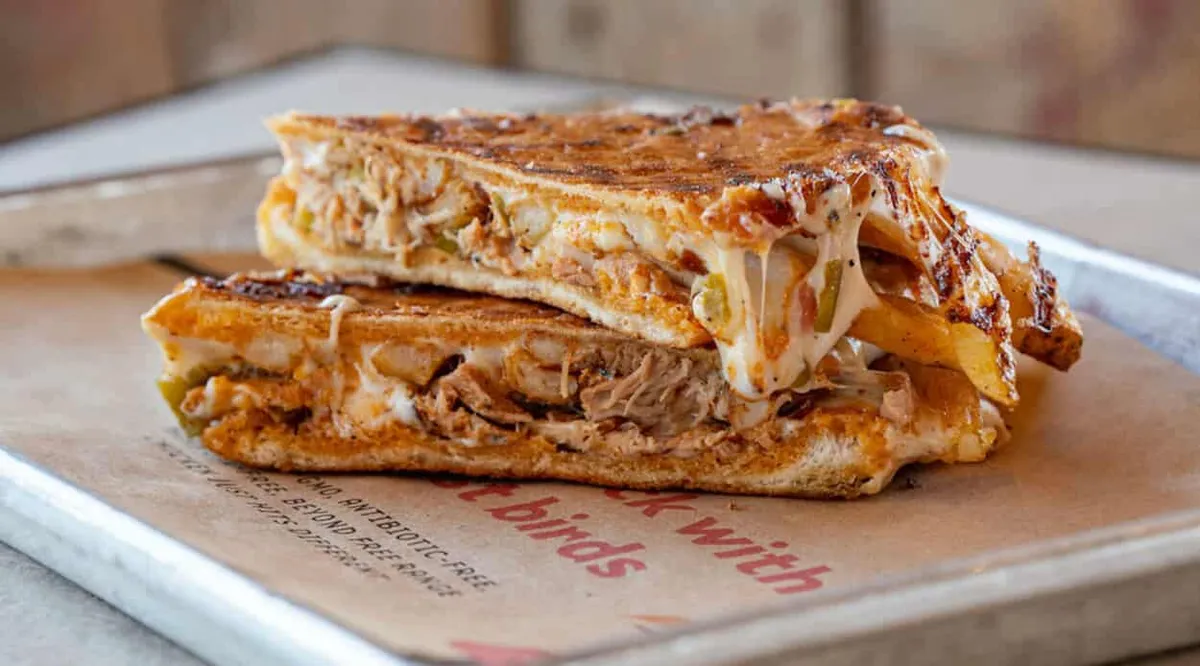 The Crack Shack Burger Cali DIp Sandwich