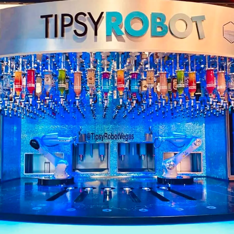 Tipsy Robot Bar Vegas