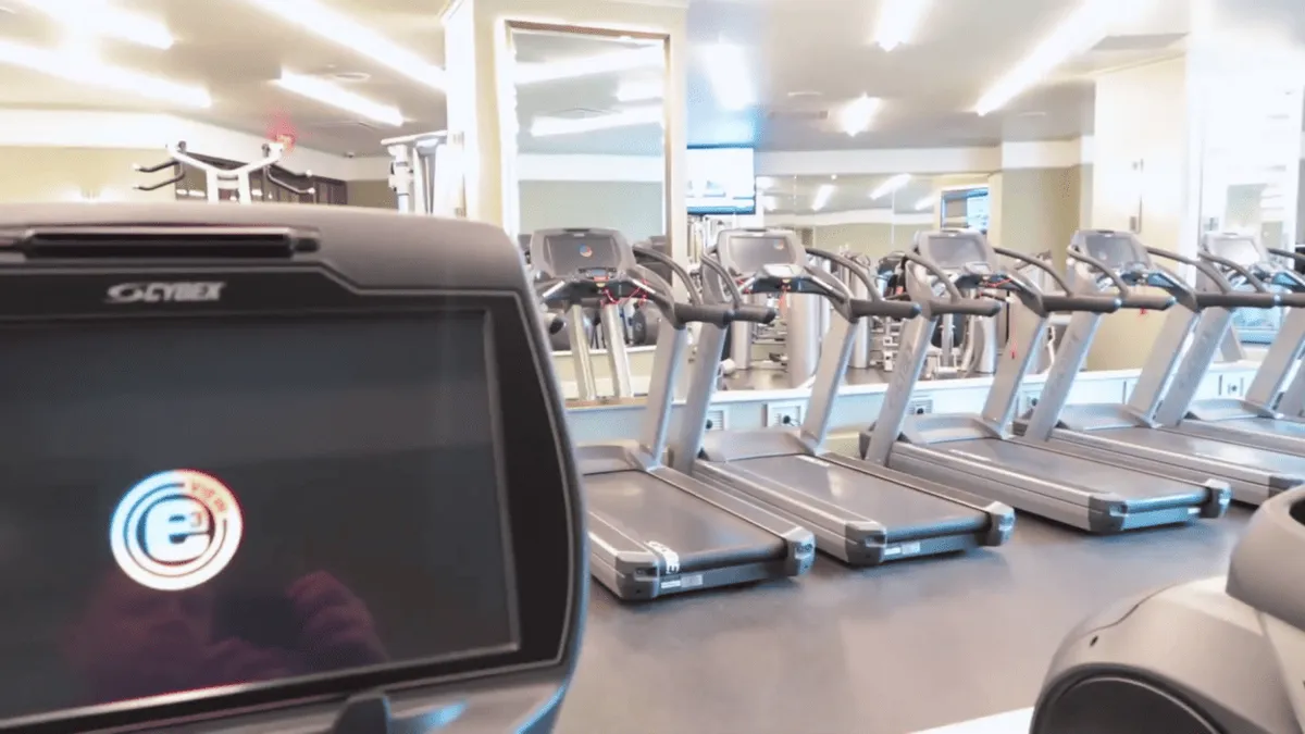 Treadmills at Park MGM
