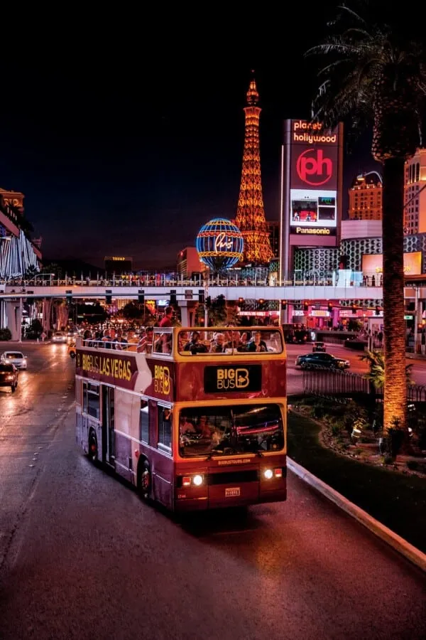 Big Bus Las Vegas Night Tour