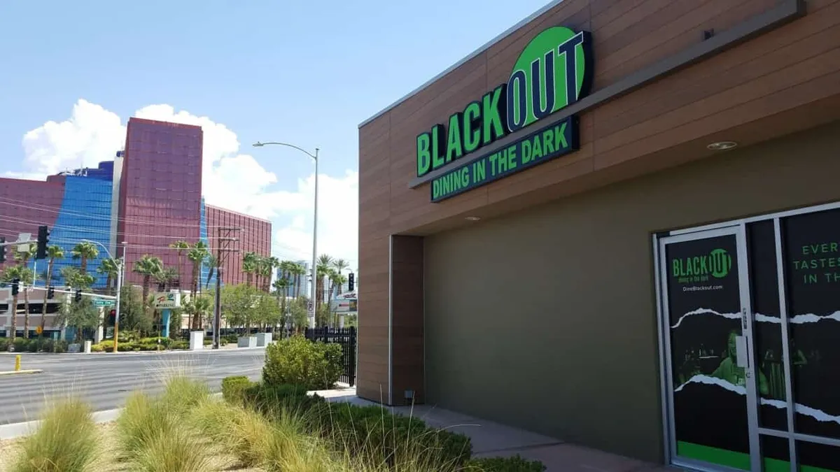 Blackout Dining In The Dark
