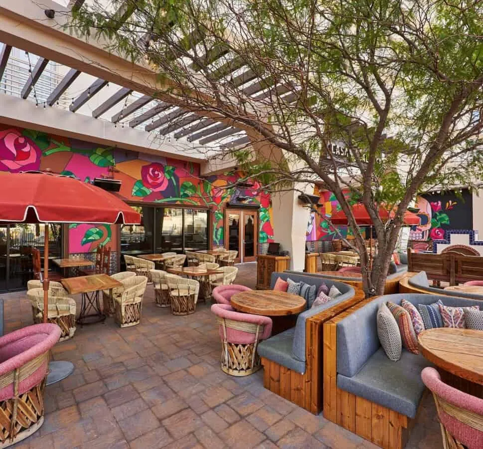 Casa Calavera Dining Area
