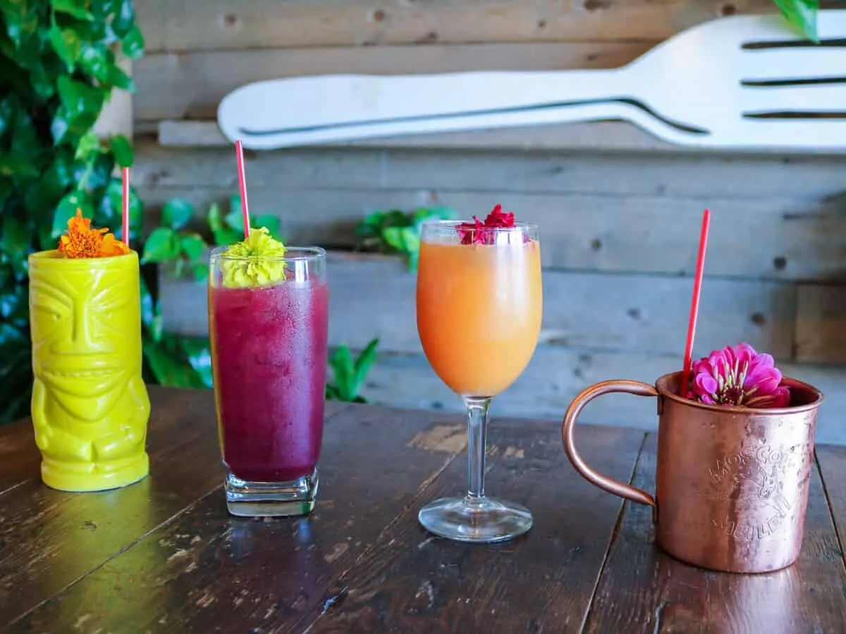 Cocktails at VegeNation