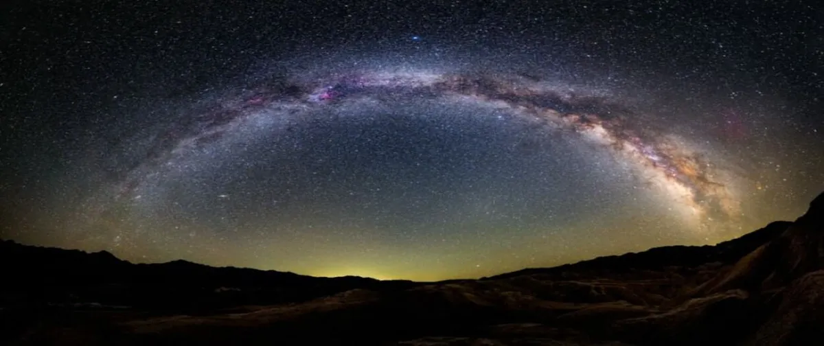 Death Valley Night Sky Stars The Milky Way