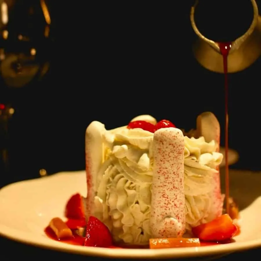 dessert at Bavette's Steakhouse & Bar