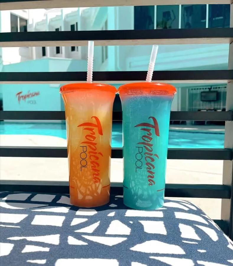 Drink at Tropicana Pool
