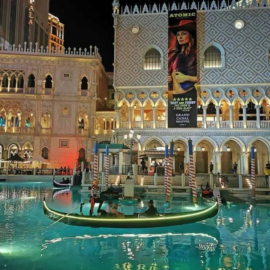 Gondola Rides at Grand Canal Shoppe