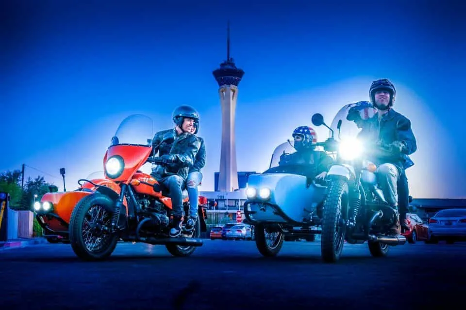 Las Vegas at Night Sidecar Tour