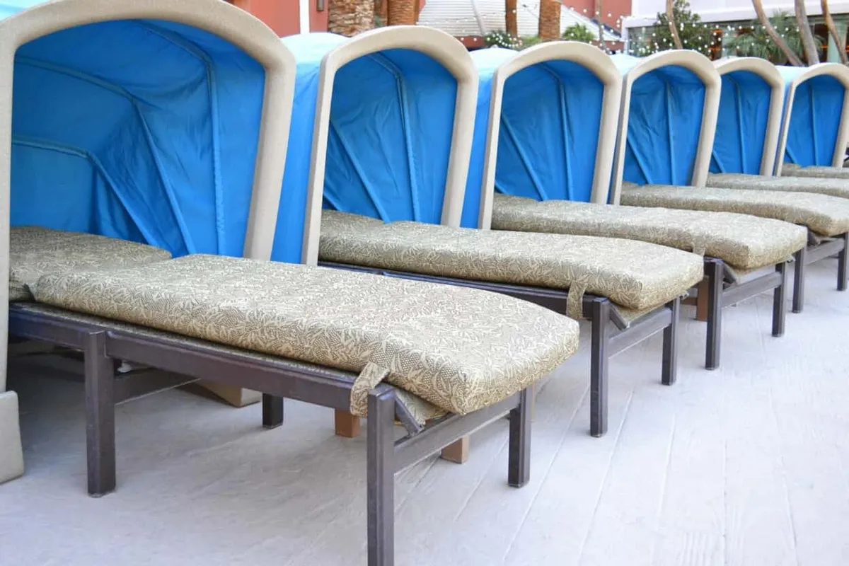 Treasure Island's Luxury Lounge Chairs