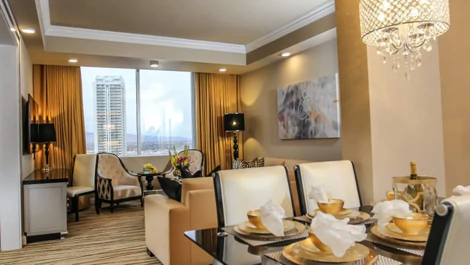 One-Bedroom Villa Living Room