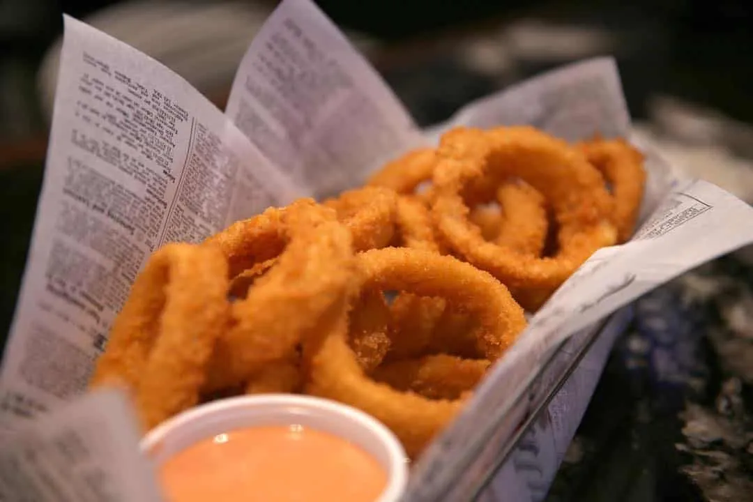 Onion Rings at Golden Circle