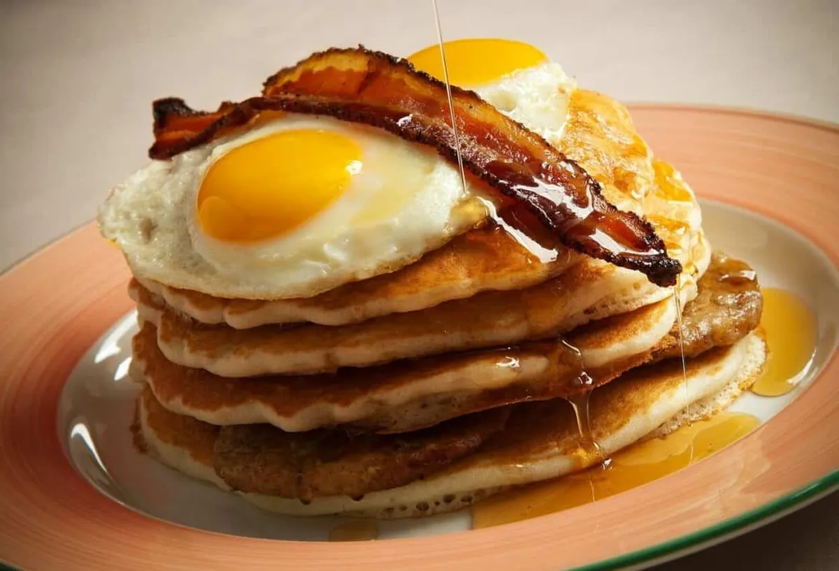 Pancakes at The Coffee Shop