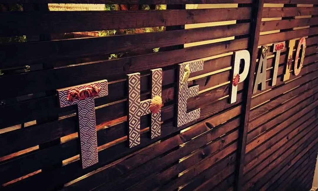 Patio Wine Garden