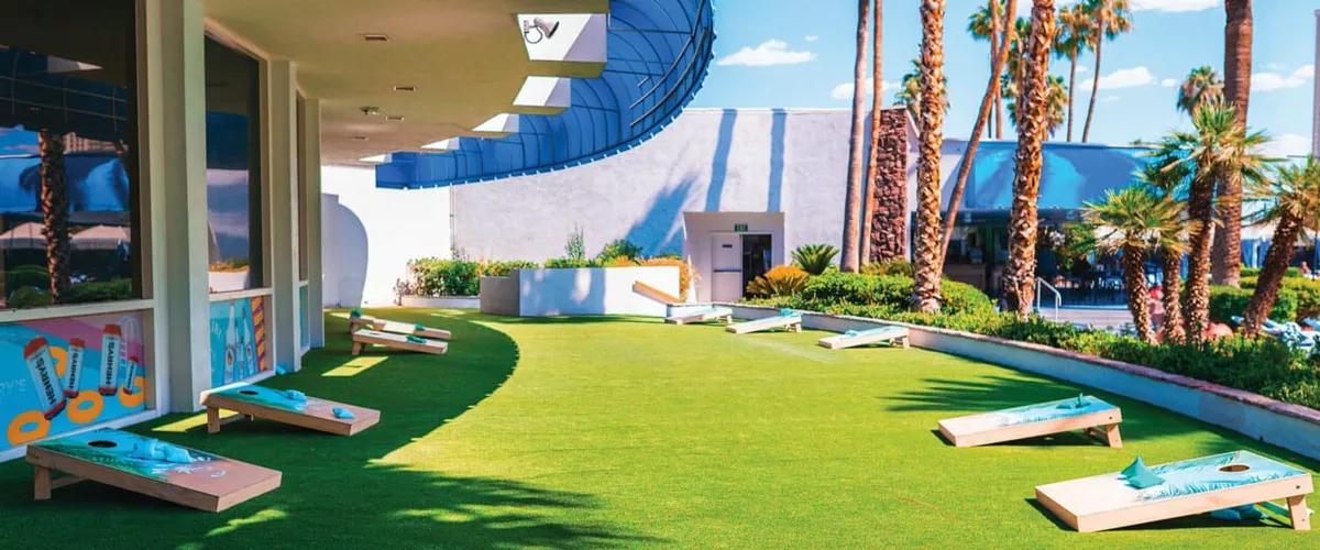 Poolside Games at Blu Pool