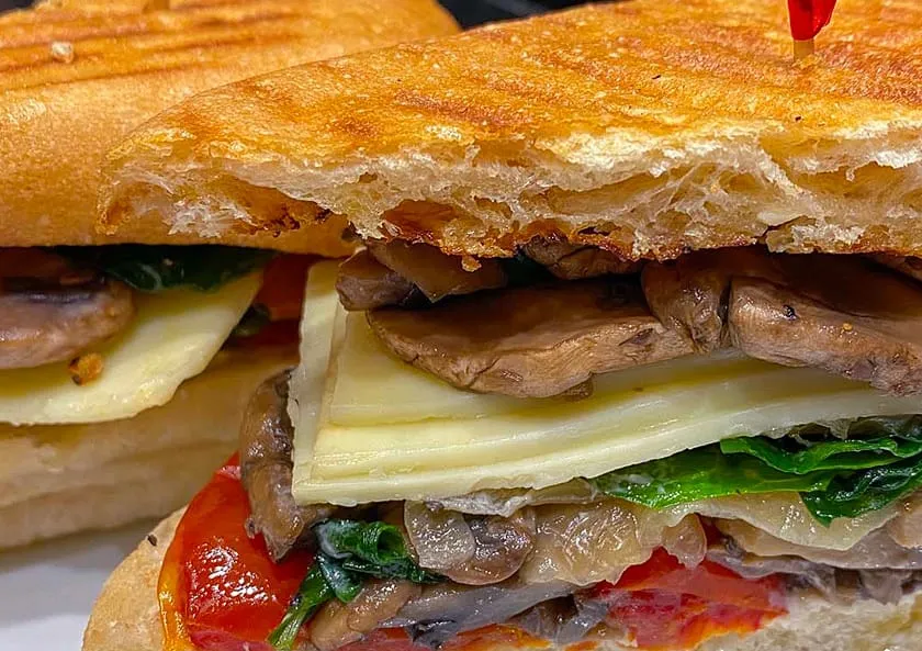 sandwich at Pizzeria Francesco’s