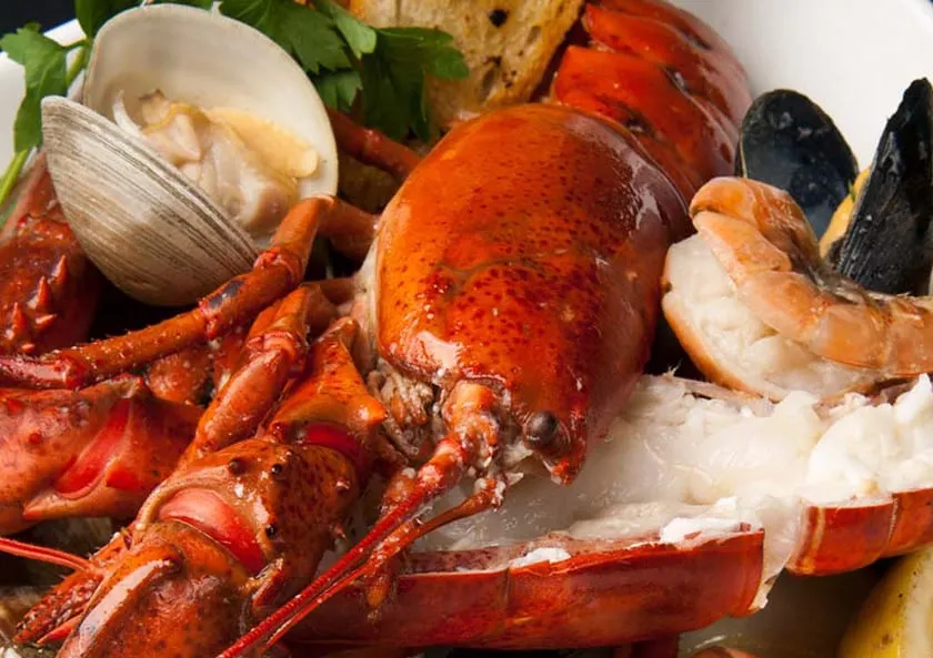 Seafood Shack Menu